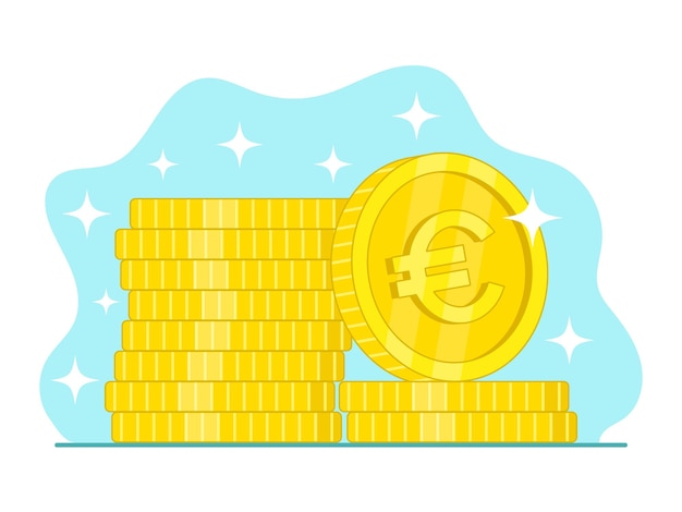 Viele Euro-Goldmünzen