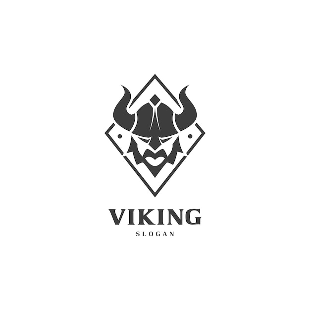 Viking-logo-design für den clubsport