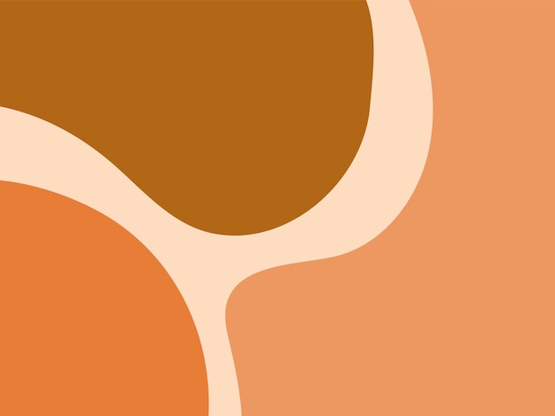 Vintage-Abstraktform-Hintergrunddesign