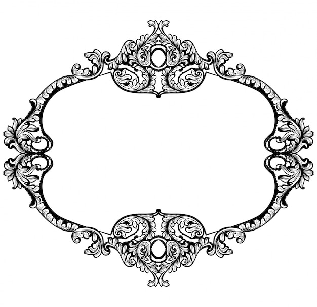 Vintage Barock Rokokorahmen