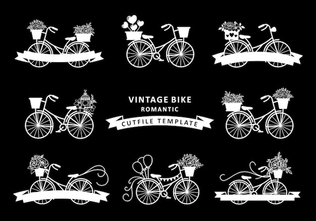 Vintage bike-kollektion