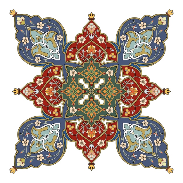 Vintage Blumen-Kalligraphie Blumen-Vignette Scroll-Ecken dekorative Designelemente Schwarz- und Farbsatz isolierte Vektorillustration