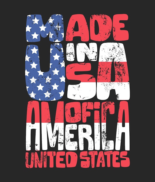 Vintage denim typografie amerikanische t-shirt grafiken