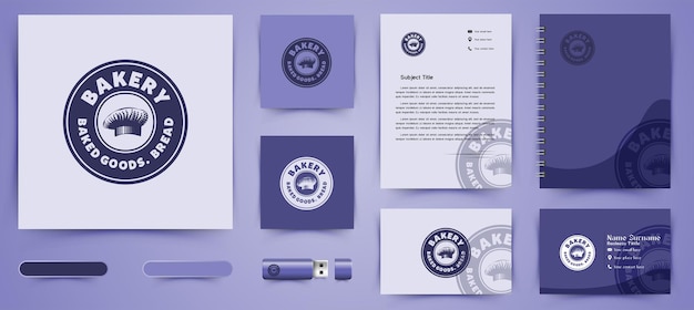 Vektor vintage kochmütze, handgezeichnetes bäckerei-emblem, logo und business-branding-vorlage designs inspiration isoliert auf weißem hintergrund