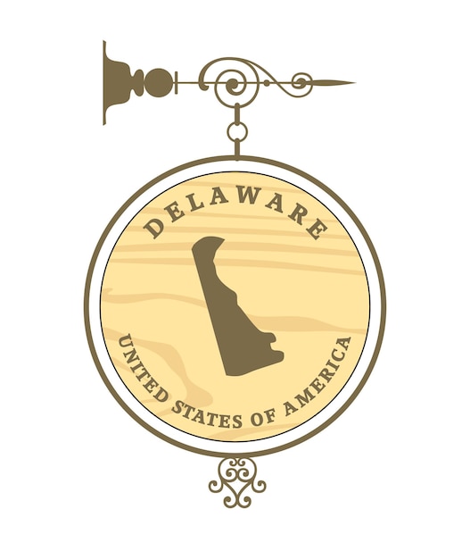 Vintage-label delaware