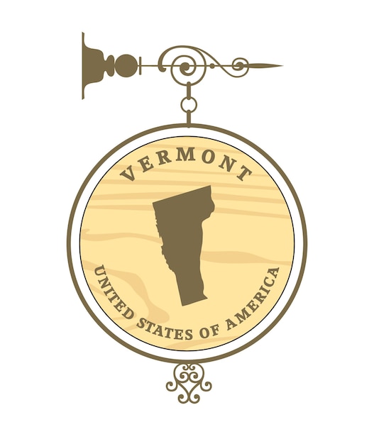 Vintage-Label Vermont