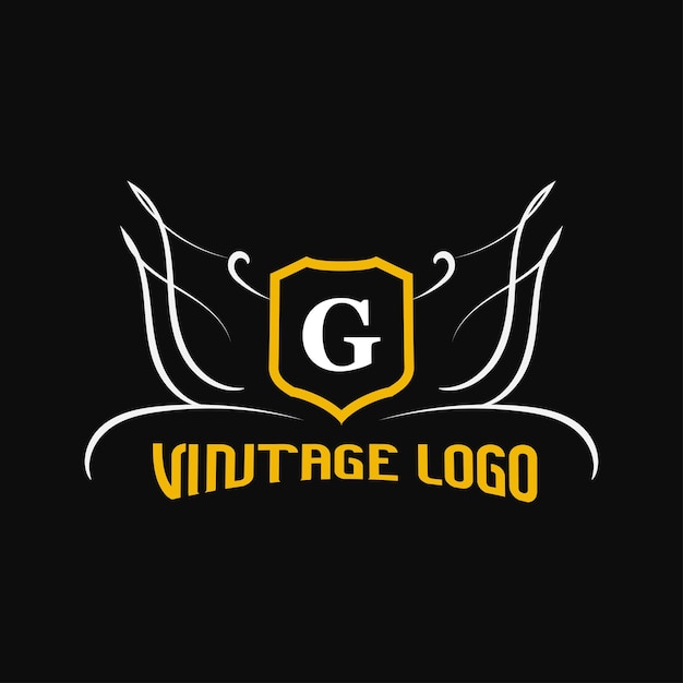 Vintage-Logo-Vorlage