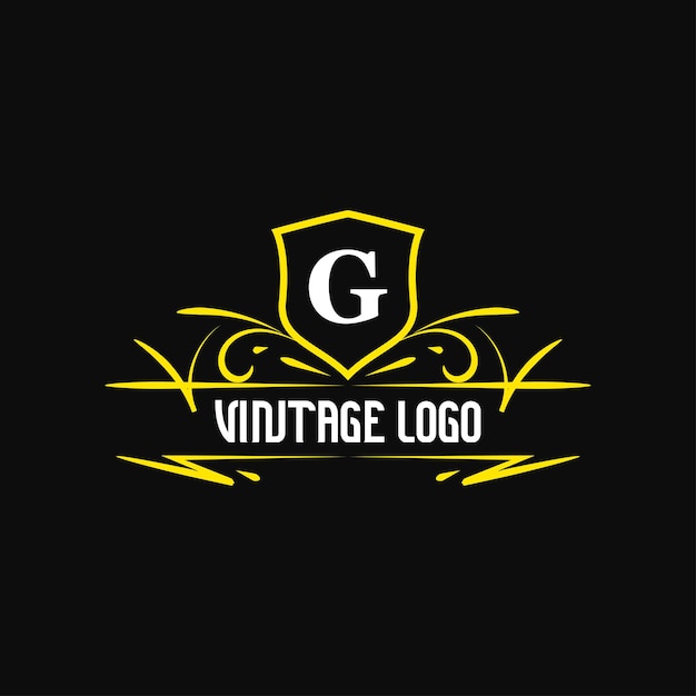 Vintage-Logo-Vorlage