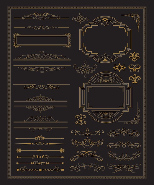 Vintage-Rahmen-Design