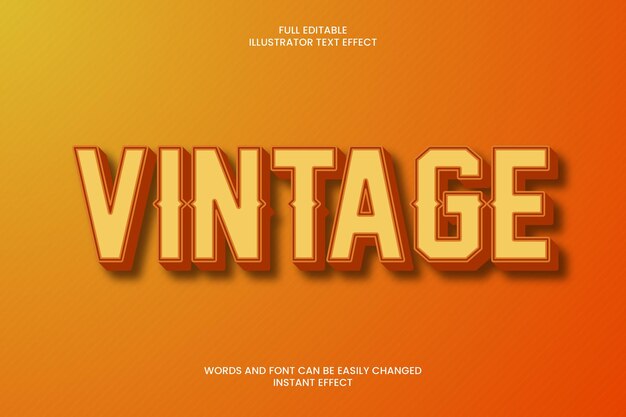 Vintage-Texteffekt