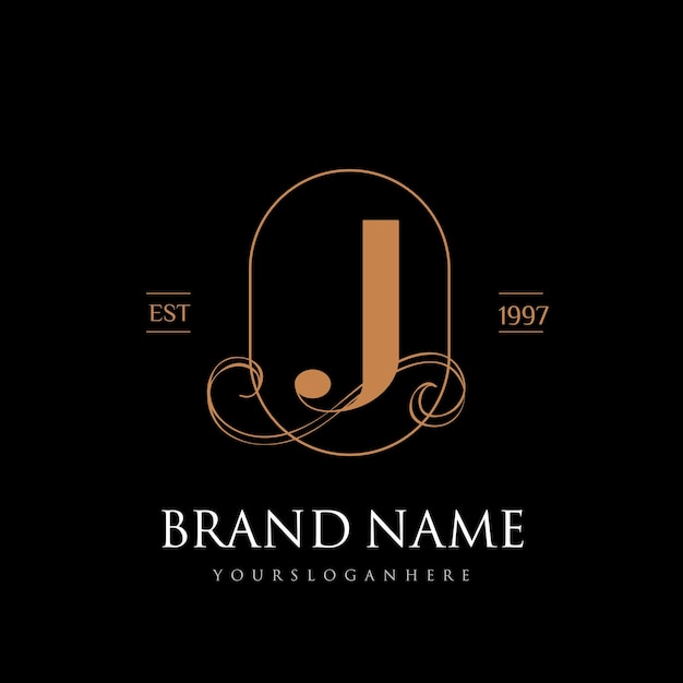 Vektor vintage und elegantes logo