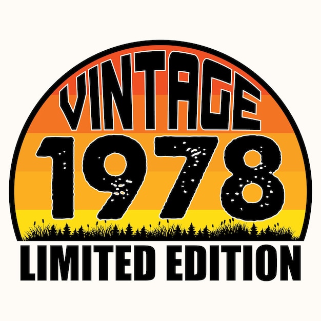 Vintage und retro-t-shirt-design