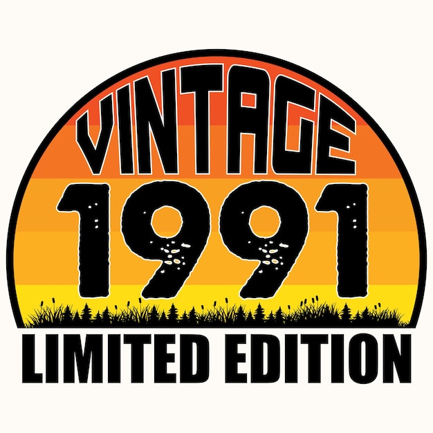 Vintage und retro-t-shirt-design