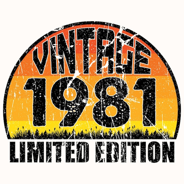 Vintage und retro-t-shirt-design