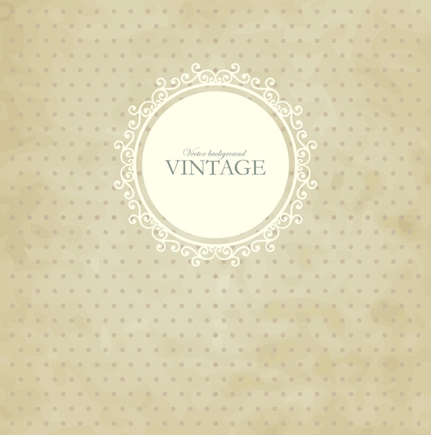 Vintage-vektor-hintergrund