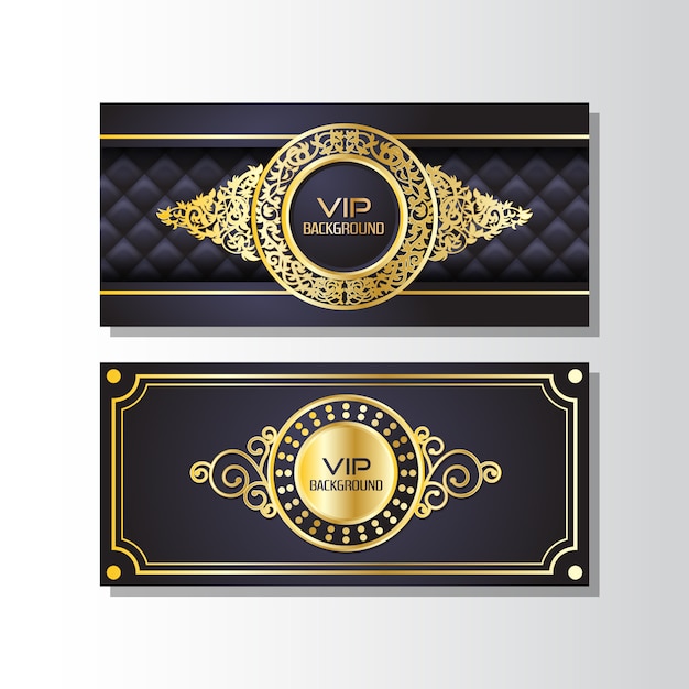 Vip banner design