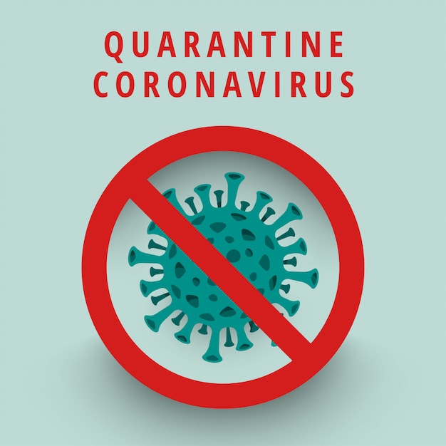 Virus corona abbildung