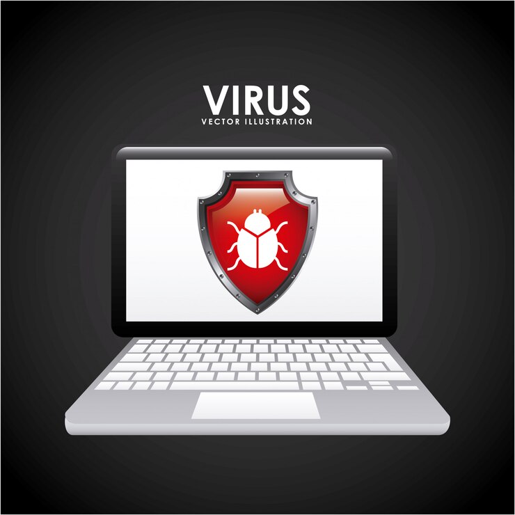 Vektor virus-symbol
