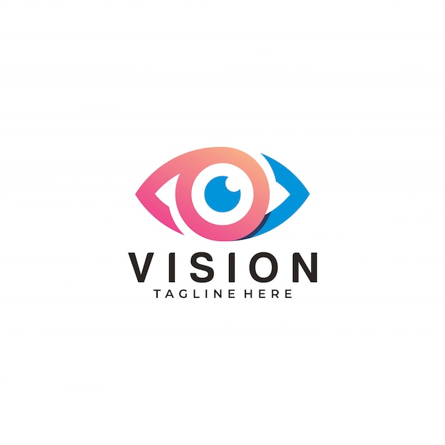 Visionslogoaugen-ikonen-app-illustration