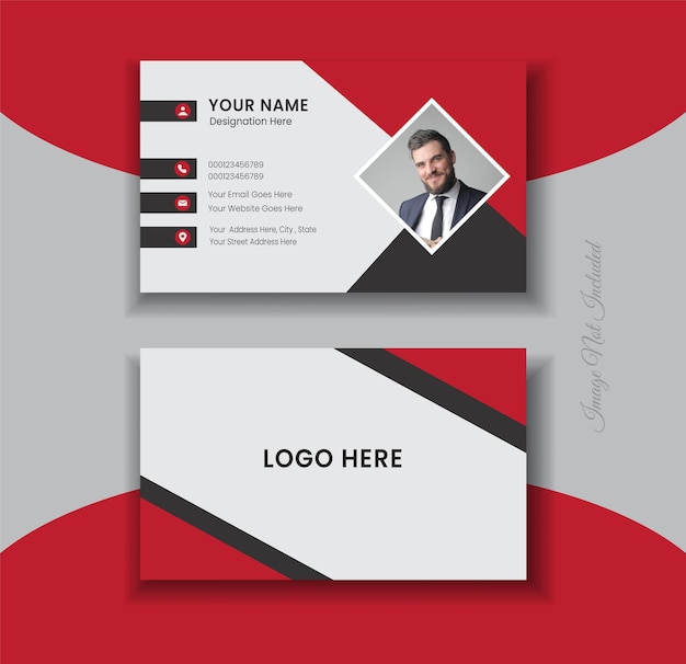 Visitenkartendesign minimalistisch und kreativ