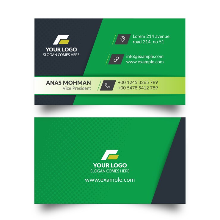 Visitenkartenvorlage Design