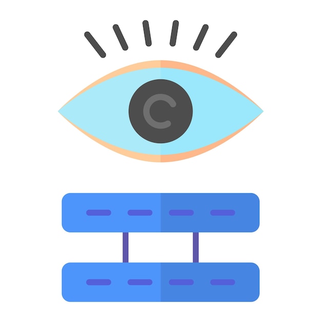 Vektor visualisierung flache illustration