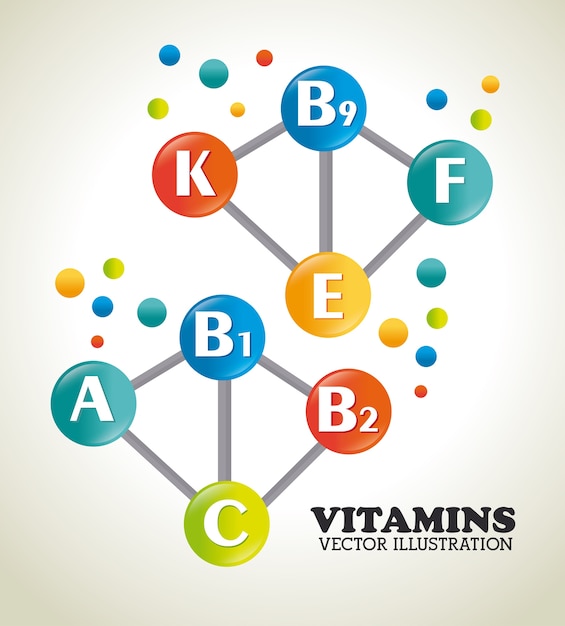 Vektor vitamine design