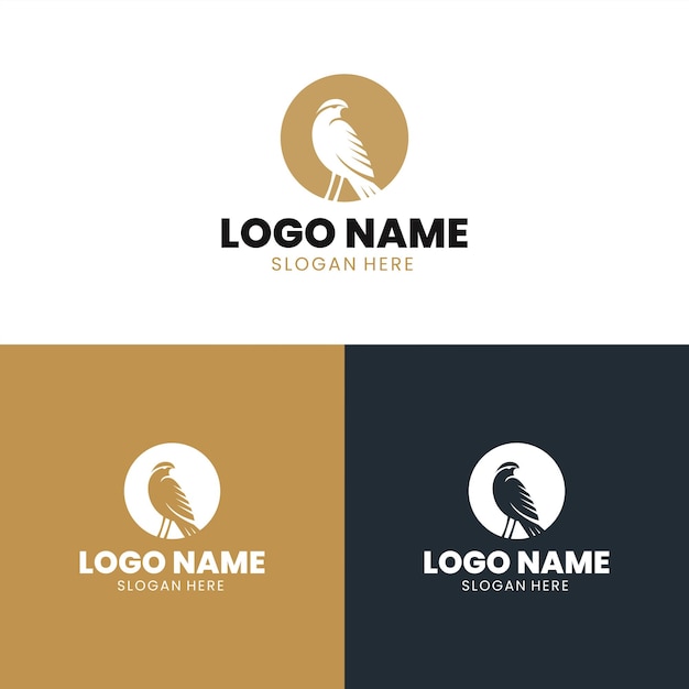 Vogel-kreatives logo-design