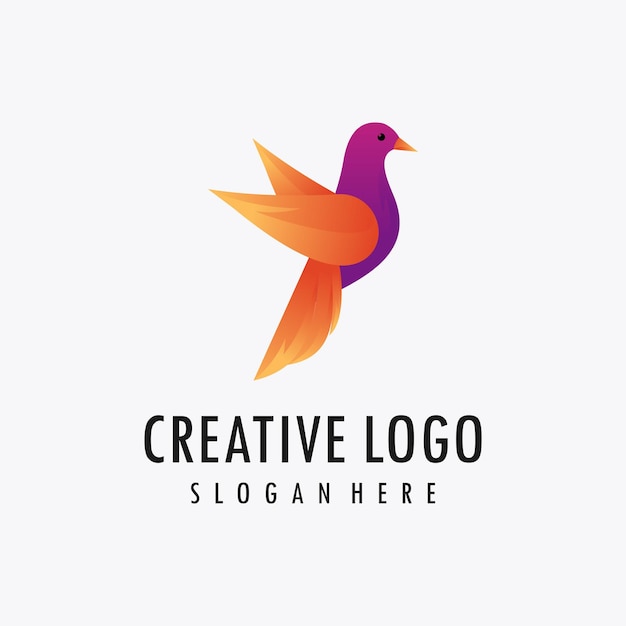 Vogel-logo-design-vorlage vektorgrafiken