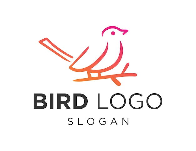 Vektor vogel logo design