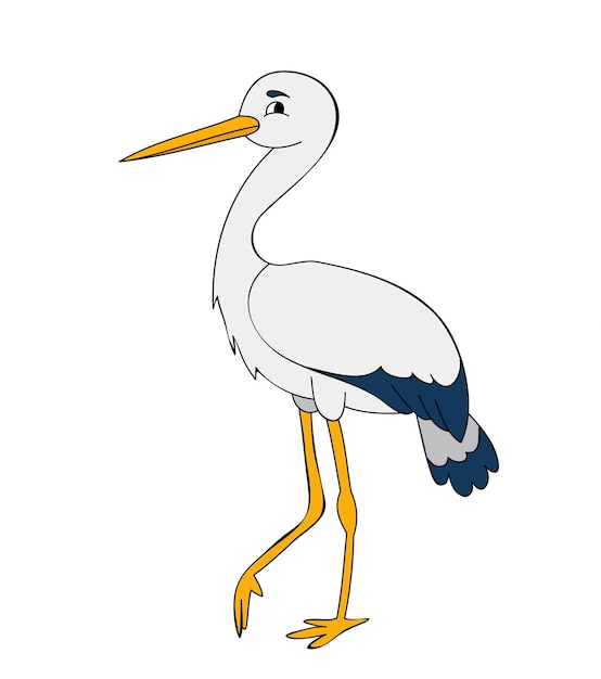 Vogel-storch-charakter