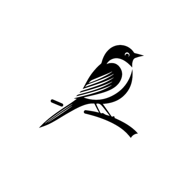 Vogellogodesign-Vektorschablone