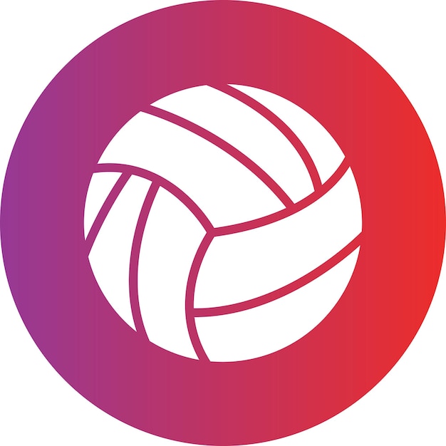 Volleyball-Ikonen-Stil