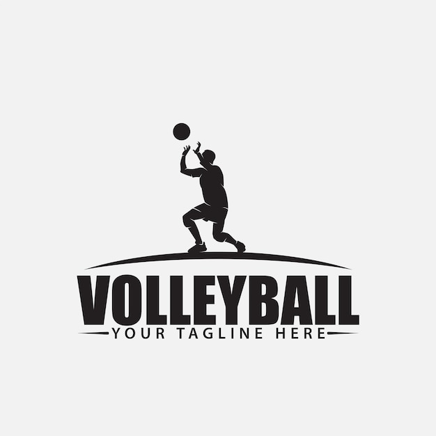 Volleyball-logo-design-vektor-vorlage