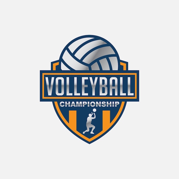 Volleyball-logo-design-vektor-vorlage