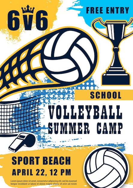 Volleyball-match-sport-sommer-strandspiel-plakat