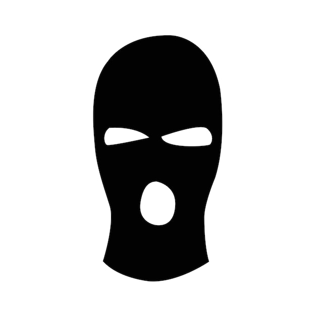 Vektor vollgesichtsmasken-symbol-vektor-design