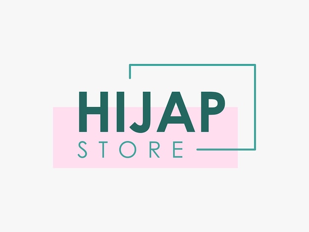 Vorlage für das hijab-shop-logo