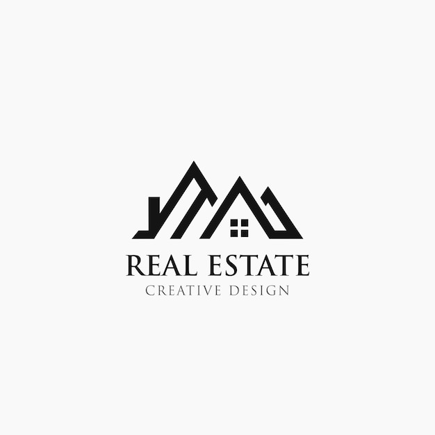 Vorlage für das Logo für Immobilien