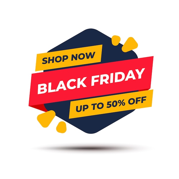 Vorlage für die Black Friday-Verkäufe in Geschäften