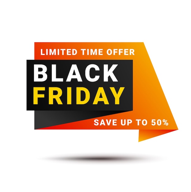 Vorlage für die Black Friday-Verkäufe in Geschäften