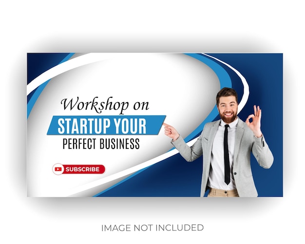 Vorlage für die Titelseite von Digital Marketing Business Organization YouTube