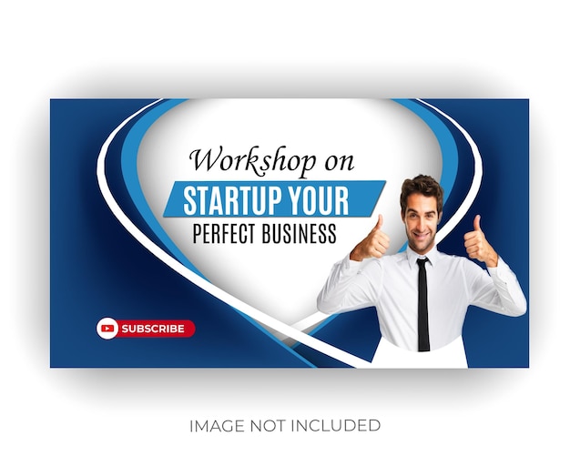 Vorlage für die Titelseite von Digital Marketing Business Organization YouTube