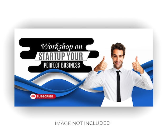 Vorlage für die Titelseite von Digital Marketing Business Organization YouTube