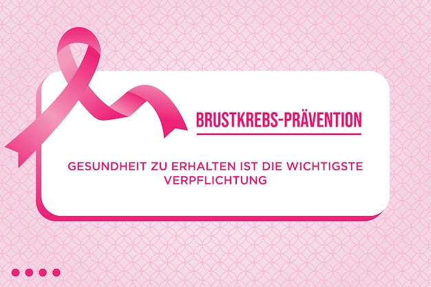 Vorlage kampagne gegen brustkrebs