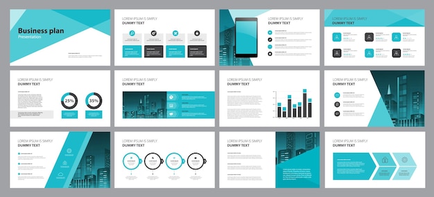 Vorlage- und Seitenlayout-Design