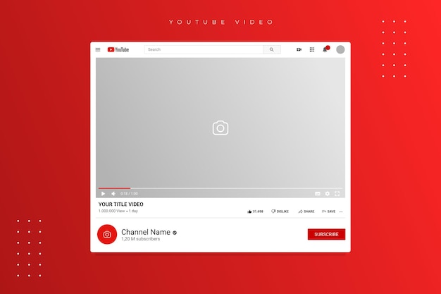 Vorlage zum Mounten von Youtube-Videos