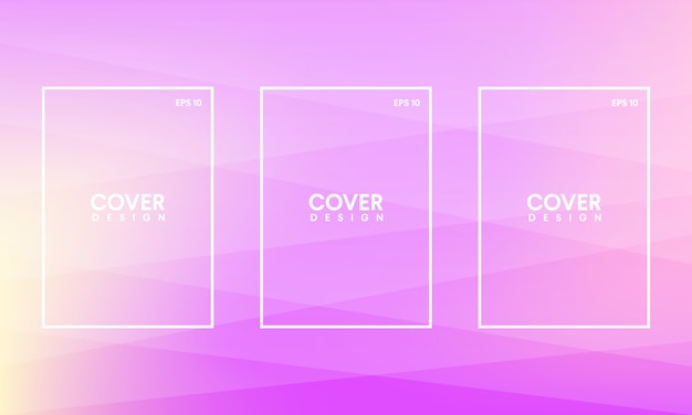 Vektor vorlagen für abstrakte cover