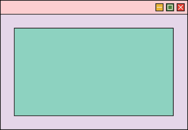 Vorlagen für Desktop-Browser und Dialogfenster Elemente der Benutzeroberfläche des Computers