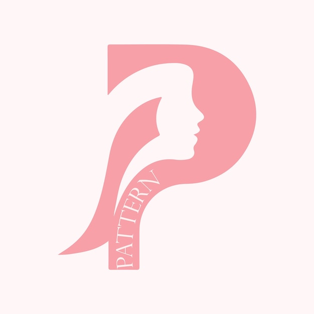 Vektor vorlagenvektor für feminine logo-sammlungen, femininer logo-satz